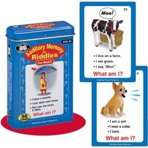 Auditory Memory for Riddles Fun Deck